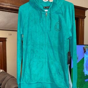 Diamond Supply Co. Teal Hoodie Sweater